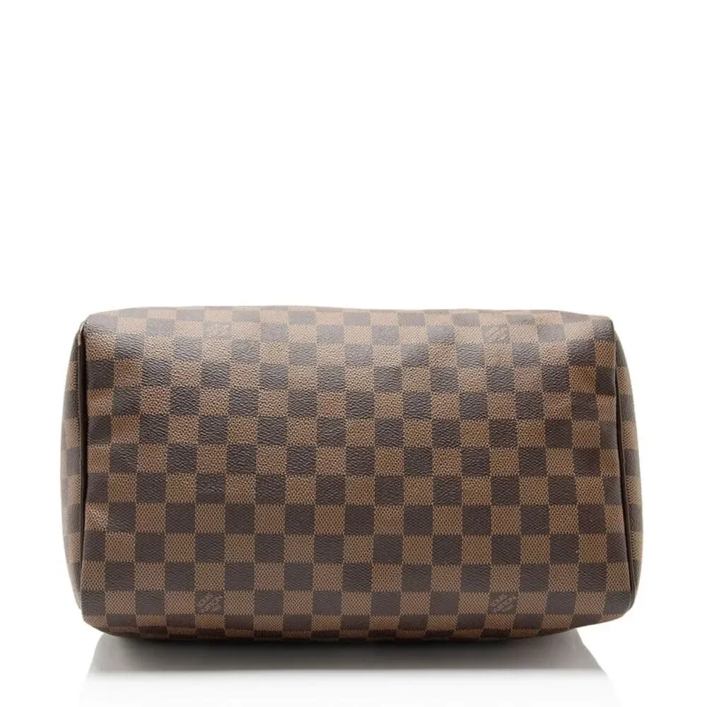 Louis Vuitton Damier Ebene Speedy 30 Satchel